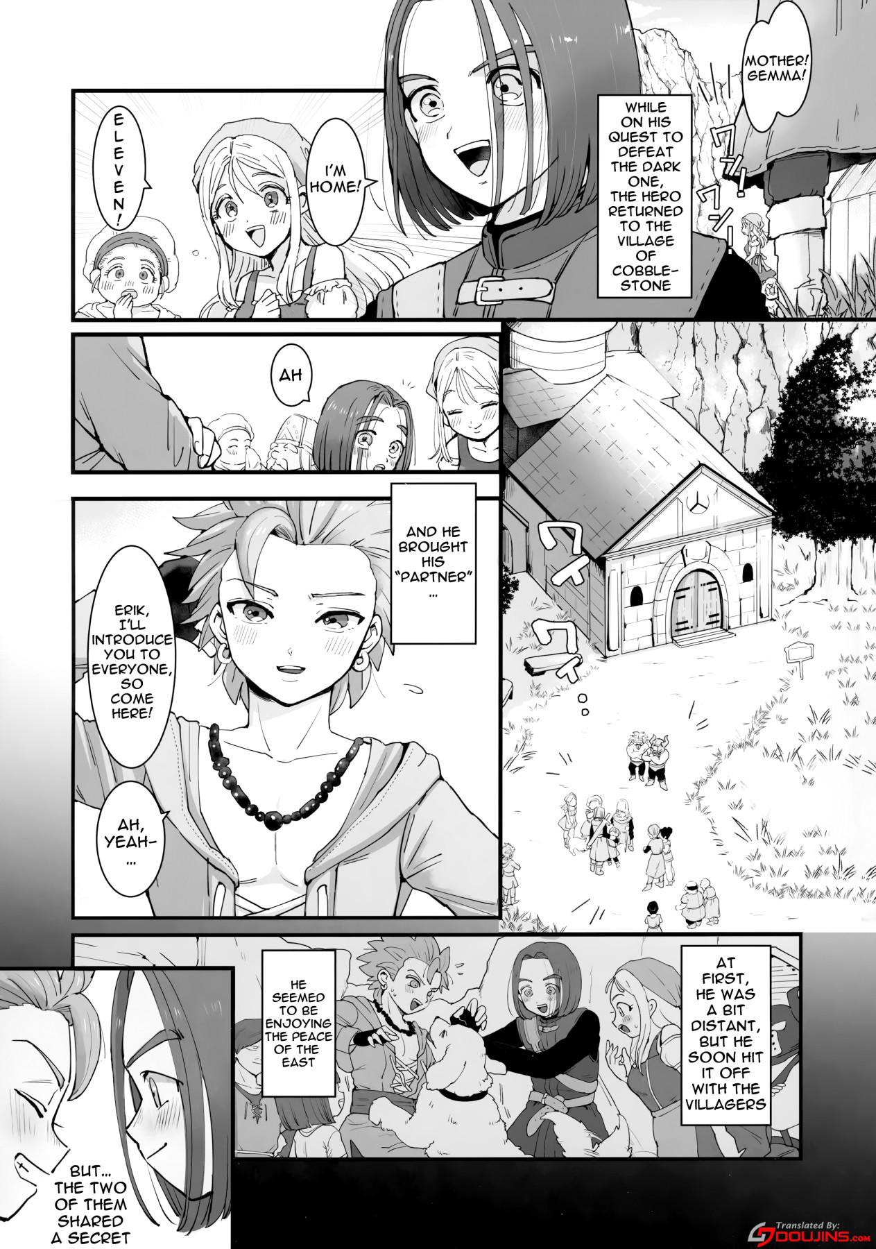 Hentai Manga Comic-Waking Up In The Village Of Cobblestone-Read-2